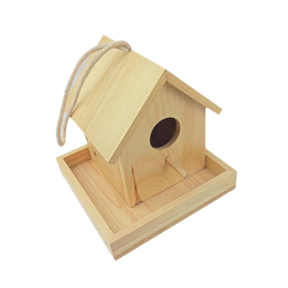 Nishiyuenyi Bird House for Outdoor Decorative Hanging Nest Box for Cardinals Home Budgie