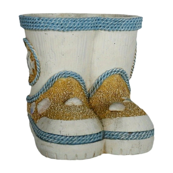 Nishiyuenyi Boot Planter Centerpiece Creative Decorations Eye Catching Flower Pot for Office