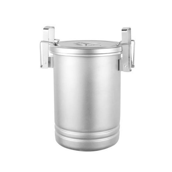 Nishiyuenyi Camping Pot Outdoor Pot Frying Pan Portable Utensils Nonstick Tableware with Lid