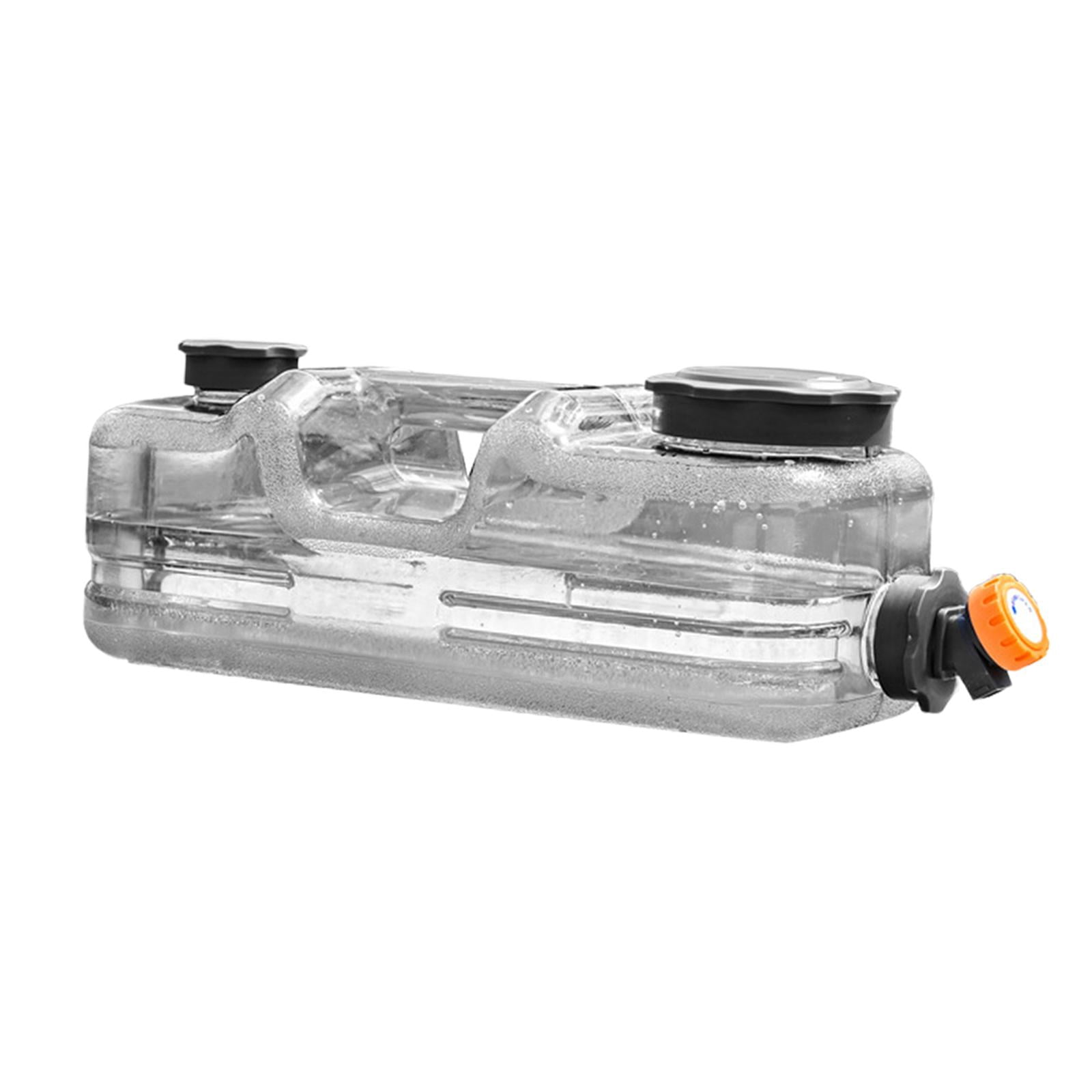 Nishiyuenyi Camping Water Jug with Spigot Hydration Bucket for Office Road Trips Vehicle 6L