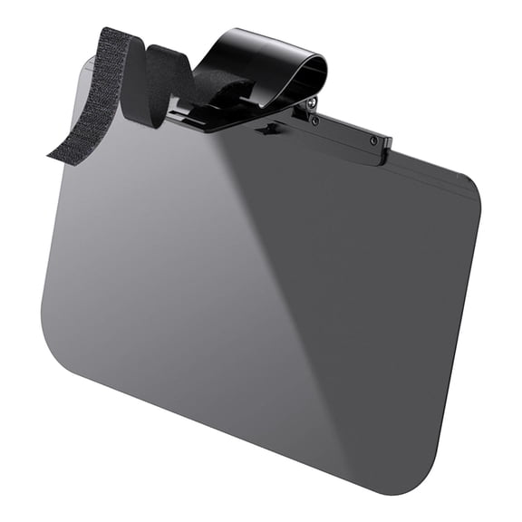 Nishiyuenyi Car Anti Glare Sun Visor Extension Sturdy Adjustable 180 Degree Angle Adjustment