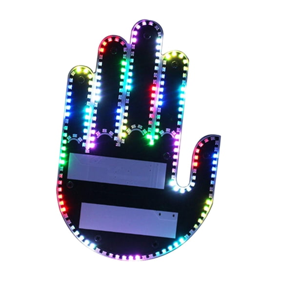 Nishiyuenyi Car Finger Light Easy Installation Car Interior Colorful