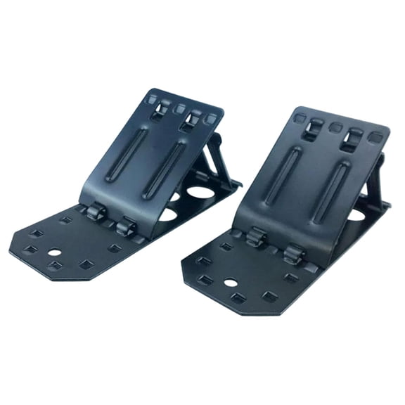 Nishiyuenyi Car Wheel Stoppers Anti Slip Easy to Use Rust Resistant Parking Guide Blocks