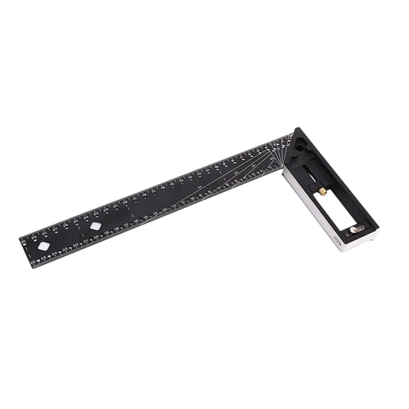 Nishiyuenyi Carpenter's Square Marking Tool with Insertion Hole, Versatile Right-angle Ruler