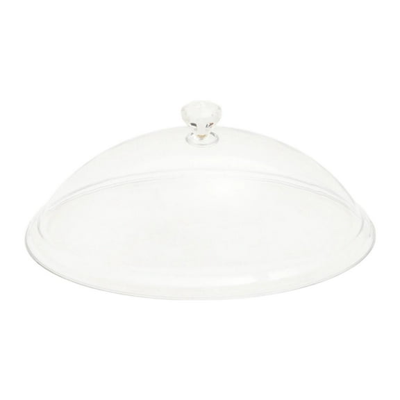 Nishiyuenyi Clear Food Cover Dustproof Portable Versatile Display Protection Cake Dome Cover 36cmx25.2cmx15cm