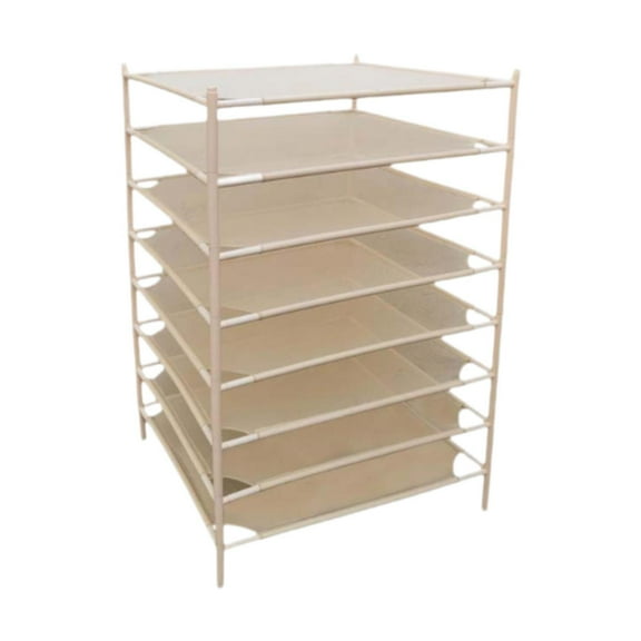 Nishiyuenyi Clothing Drying Shelf Mesh Storage Organizer Flat Stand Dry Dyier Stacks 8 Layer