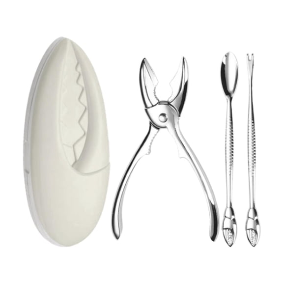 Nishiyuenyi Crab Crackers And Tools, Crab Leg Pick Utensils Set, Portable Versatile Dinnerware, Sturdy Crab Eating Tools, Kitchen Utensils