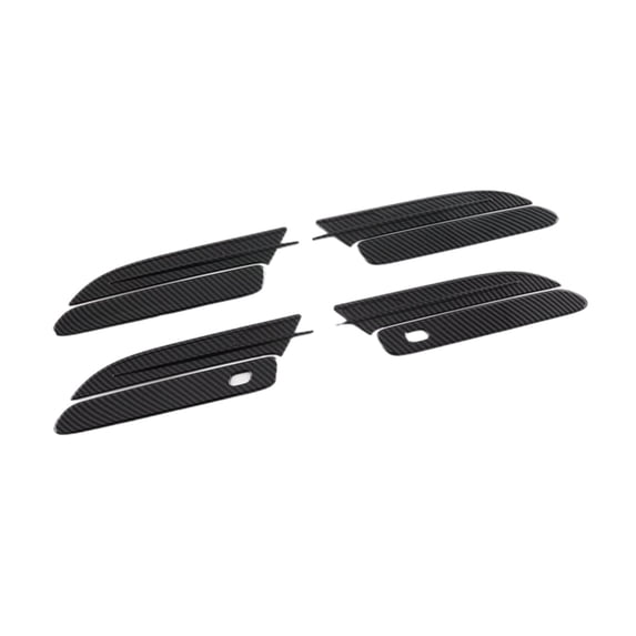 Nishiyuenyi Door Handle Bowl Cover Sticker for Byd Seal Accessory Vehicle Spare Parts Sturdy Black
