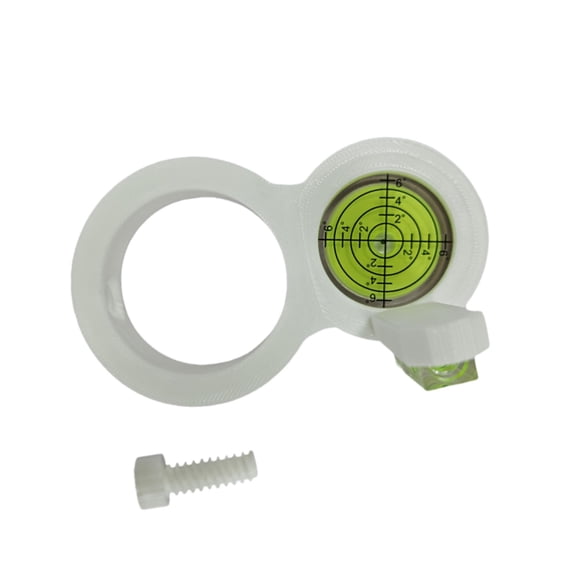 Nishiyuenyi Drill Level Small Circular Bubble Level Leveling Tool Precision Round , Electric White