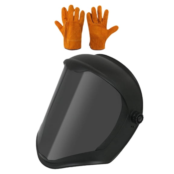 Nishiyuenyi Face Shield Face Protection Lightweight Versatile Eye Protection Work Equipments Gray