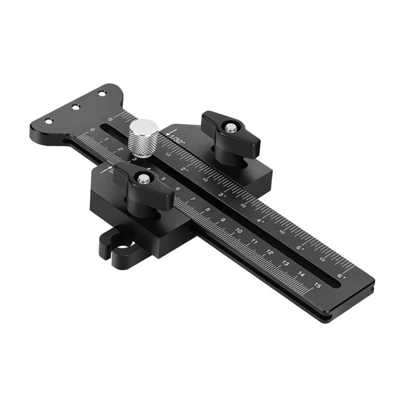 Nishiyuenyi Fine Jig Guide for Table Saw, Suitable for U-Shaped And T-Slot, Fine And Guide, Black