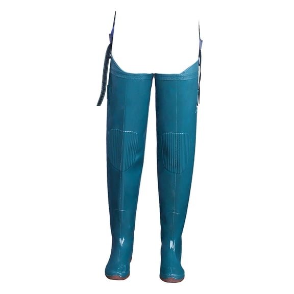 Nishiyuenyi Fishing Wader Boots River Boot for Adults Easy to Wear Durability Versatile Wading Boots over Knee Boot for Outdoor 42