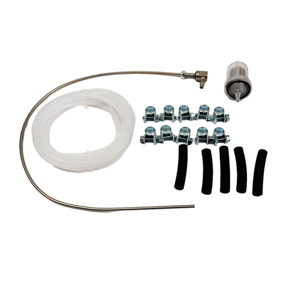 Nishiyuenyi Fuel Hose Pipe Line, Fuel Tank Vertical Pipe, Spare Parts Durable Fuel Hose Clip 5pcs