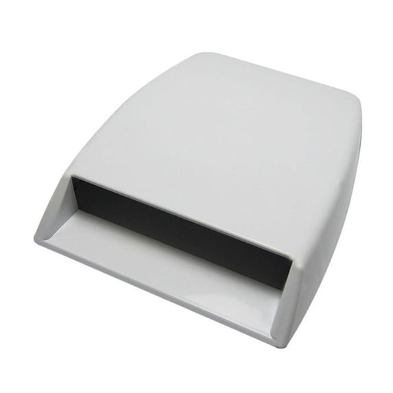 Nishiyuenyi Generic Car Hood Air Intake Automotive Accessories Universal Exterior White