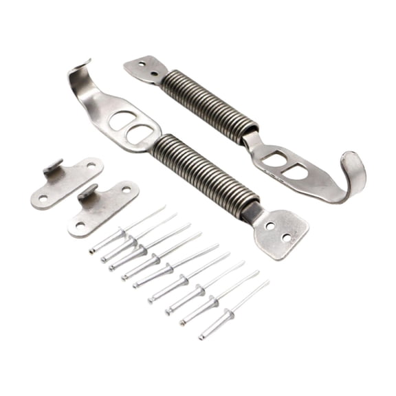 Nishiyuenyi Generic Car Trunk Spring Hook Hood Latch Fastener Aluminum Alloy Wear Resistant