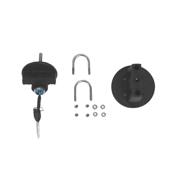 Nishiyuenyi Generic Fuel Oil Tank Bracket Lock, Gas Can Mount Fuel Gas Tank Pack Mount Lock, for 5L
