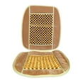 thumbnail image 1 of Nishiyuenyi Generic Wooden Beads Car Seat Cushion Accessories Anti Sweat Cooling Cushion Brown, 1 of 9