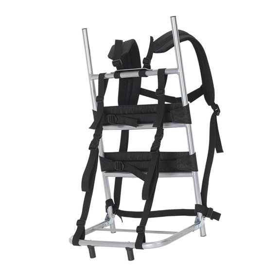 Nishiyuenyi Heavy Carrying Backpack Frame Foldable Bag Frame with Adjustable Straps Portable L