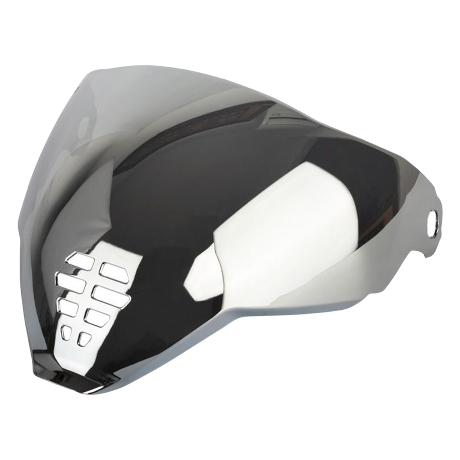 Nishiyuenyi Helmet Visor Shield Full Face Shield for Icon Helmet Durable Silver