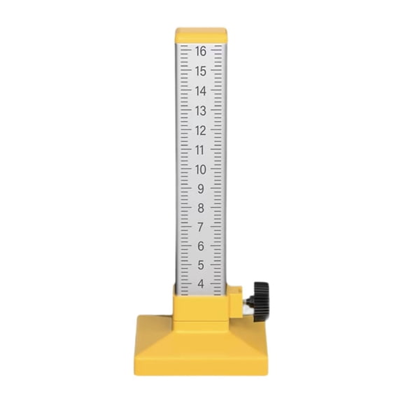 Nishiyuenyi Horizontal Elevation Ruler Horizontals Line Leveling Tool Wearproof Professional Yellow