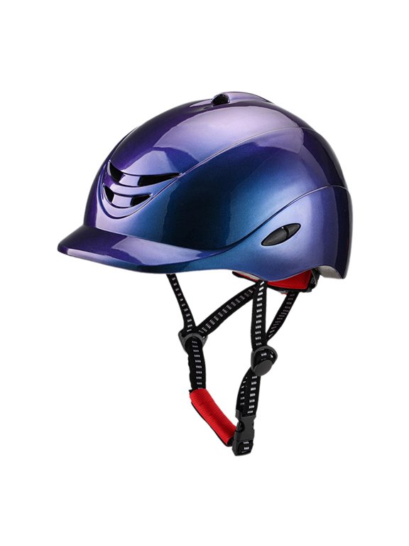 Horse Riding Helmet Adjustable Outdoor Sports Hats Cap Breathable Equestrian Hat M