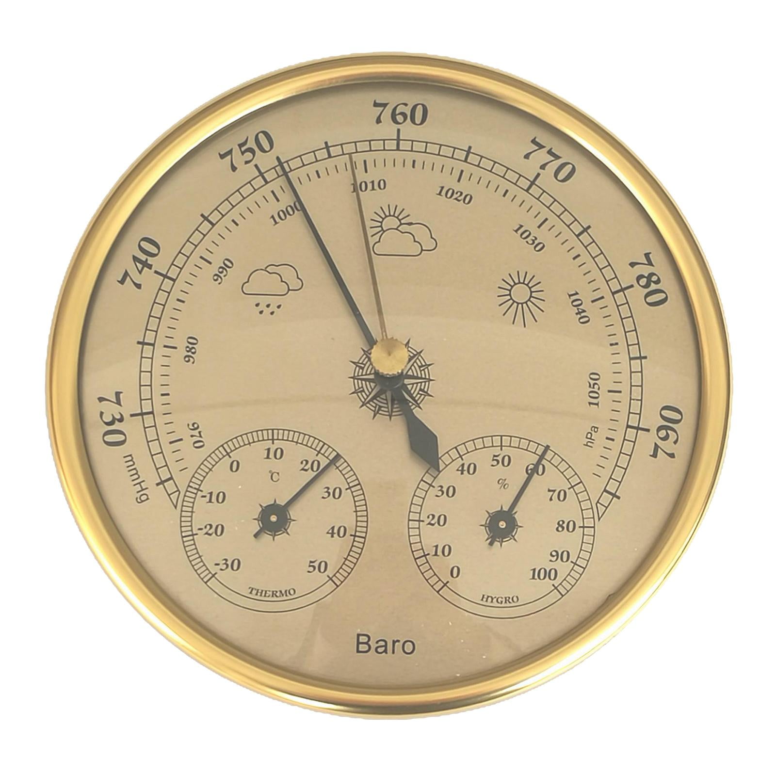 Nishiyuenyi Hygrometer Weather Station Air Pressure Temperature Humidity Measurement Easy to