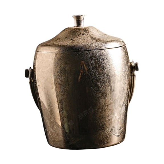 Nishiyuenyi Ice Bucket Beverage Tub Drink Tub Drinks Chiller Bucket Multipurpose with Lid L