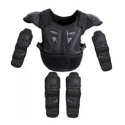 Nishiyuenyi Kids Motocross Armor PP EVA Protective Suit Motorcycle Upper Body Protector Full S