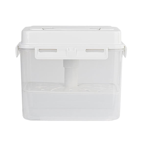 Nishiyuenyi Kimchi Container Fermentation Fruit Container with Press Plate Fresh Keeping Box 5L Pickle Jar