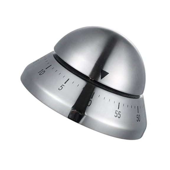 Nishiyuenyi Kitchen Egg Cooking Alarm Bell 60min Baking Timer Mechanical Clock Round