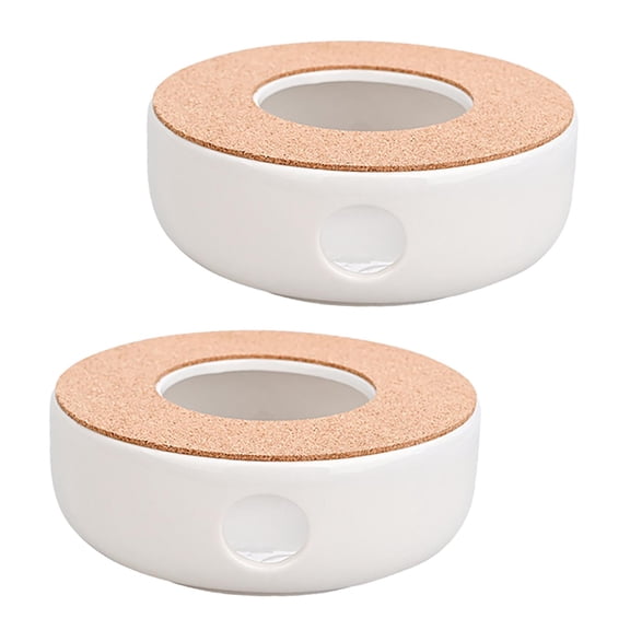 Nishiyuenyi Loviver 2pc Teapot Warmer Decorative Milk Tea Heater Teapots Warming Holder Base
