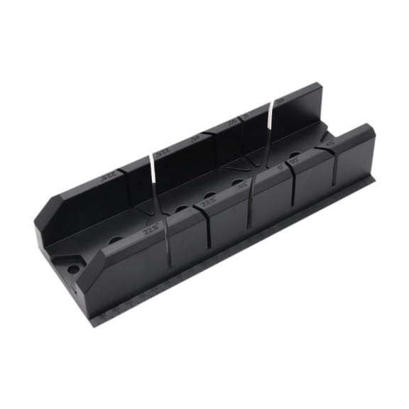 Nishiyuenyi Mitre Saw Box Saw Clamping Box Guide Slot Woodworking Tool Angle Cutting Box for 10inch