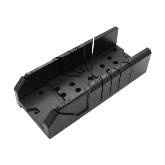 Nishiyuenyi Mitre Saw Box Saw Clamping Box Guide Slot Woodworking Tool Angle Cutting Box for 12inch