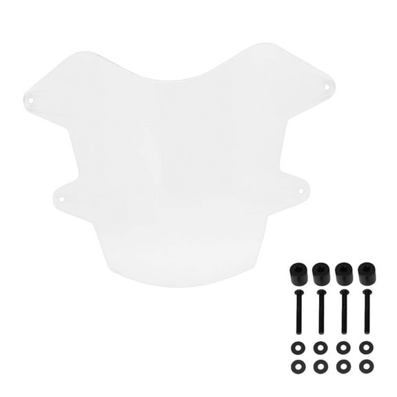 Nishiyuenyi Motorcycle Headlight Guard Accessory Impact Resistant Light Cover for Tenere 700 Transparent