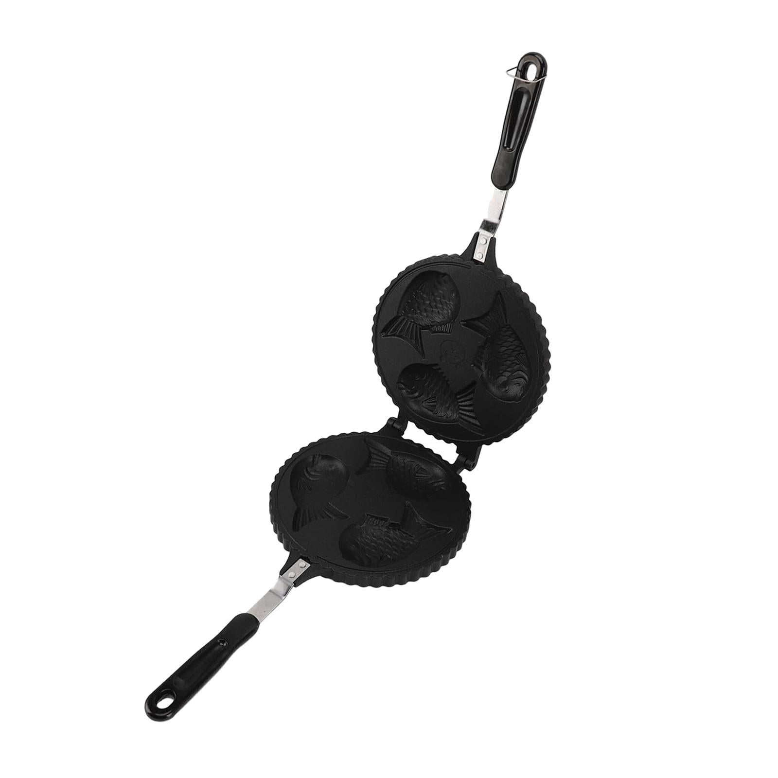 Nishiyuenyi Pancake Maker Waffle Cake Maker Baking Double Pan Non-Stick for Tea Shop Kitchen
