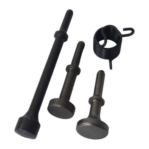 Nishiyuenyi Pneumatic Air Bits Set Auto Repair Rivet Tool Heavy Duty Pneumatic Spring Chipping Accessories 4Cr Steel Suitable for Automotive Repairs Metalworking Bricklaying Professional Type E