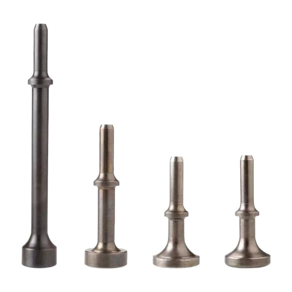 Nishiyuenyi Pneumatic Air Bits Set Auto Repair Rivet Tool Heavy Duty Pneumatic Spring Chipping Accessories 4Cr Steel Suitable for Automotive Repairs Metalworking Bricklaying Professional Type G