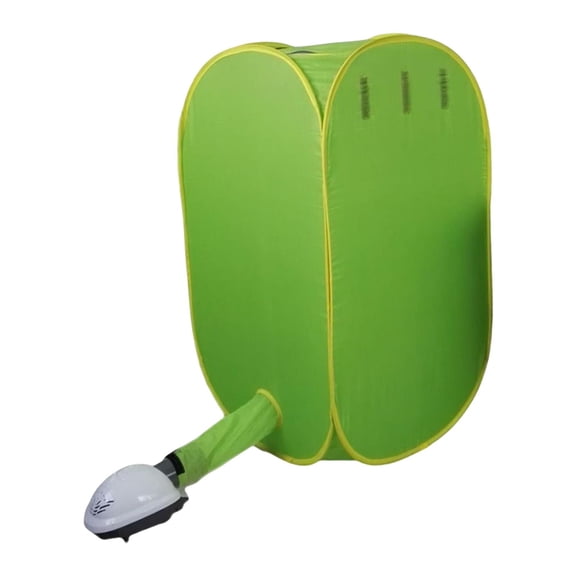 Nishiyuenyi Portable Electric Clothes Dryer Machine Laundry Drying Rack for Bathroom Garment Green