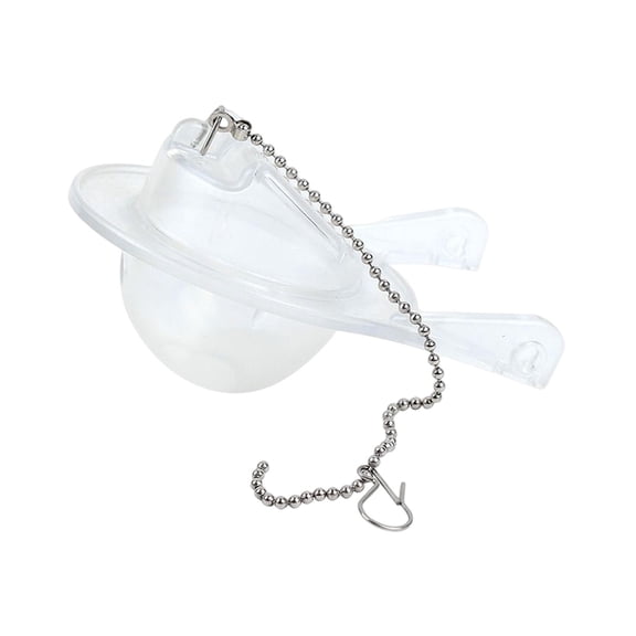 Nishiyuenyi Portable Toilet Flapper Seal High Performance Clear Easy to Install Water Saving