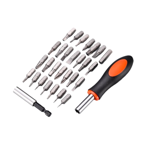 Nishiyuenyi Ratcheting Screwdriver Set Nut Driver Sturdy Multifunctional High Strength Steel 29 Piece