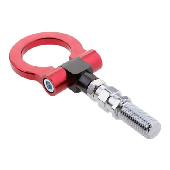 Nishiyuenyi Red Racing Tow Hook for Japanese Vehicles 2mm Thread Pitch High Quality