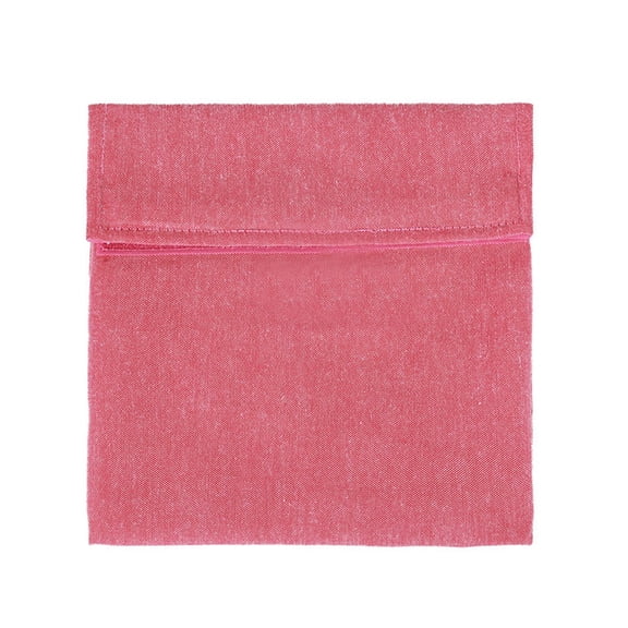 Nishiyuenyi Reusable Sandwich and Snack Bags Fabric Washable Rose