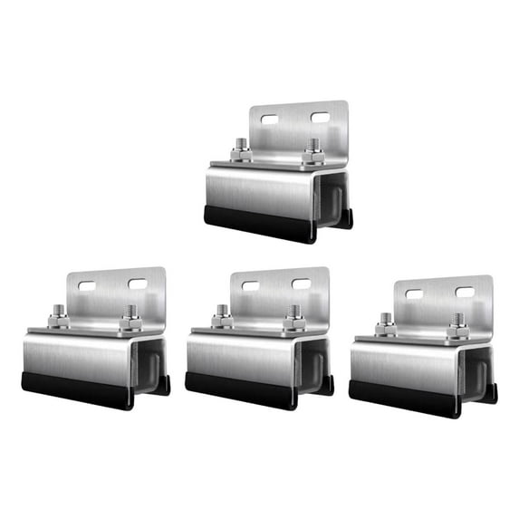 Nishiyuenyi Roof Rack Mount Kit High Performance Directly Replace Van Roof Rack Brackets Double Hole 4pcs Set