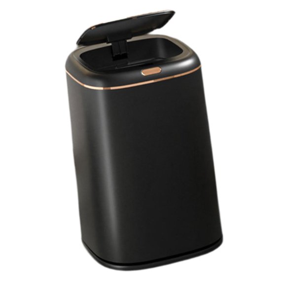 Nishiyuenyi Smart Sensor Garbage Bin Touchless Bathroom Garbage Can for Rvs Home Bedroom 35L