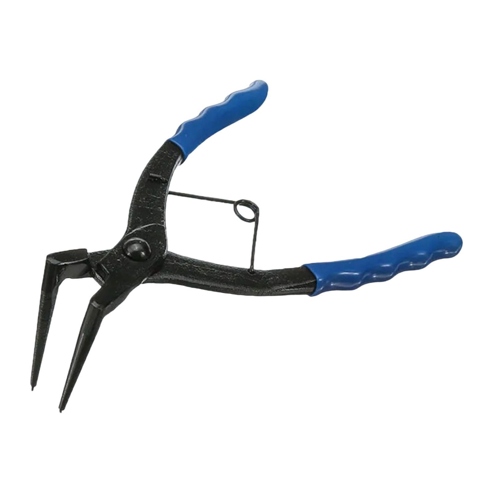 Nishiyuenyi Snap Ring Pliers Retaining Circlip Pliers Blue 90 Degrees Non Slip Precision for