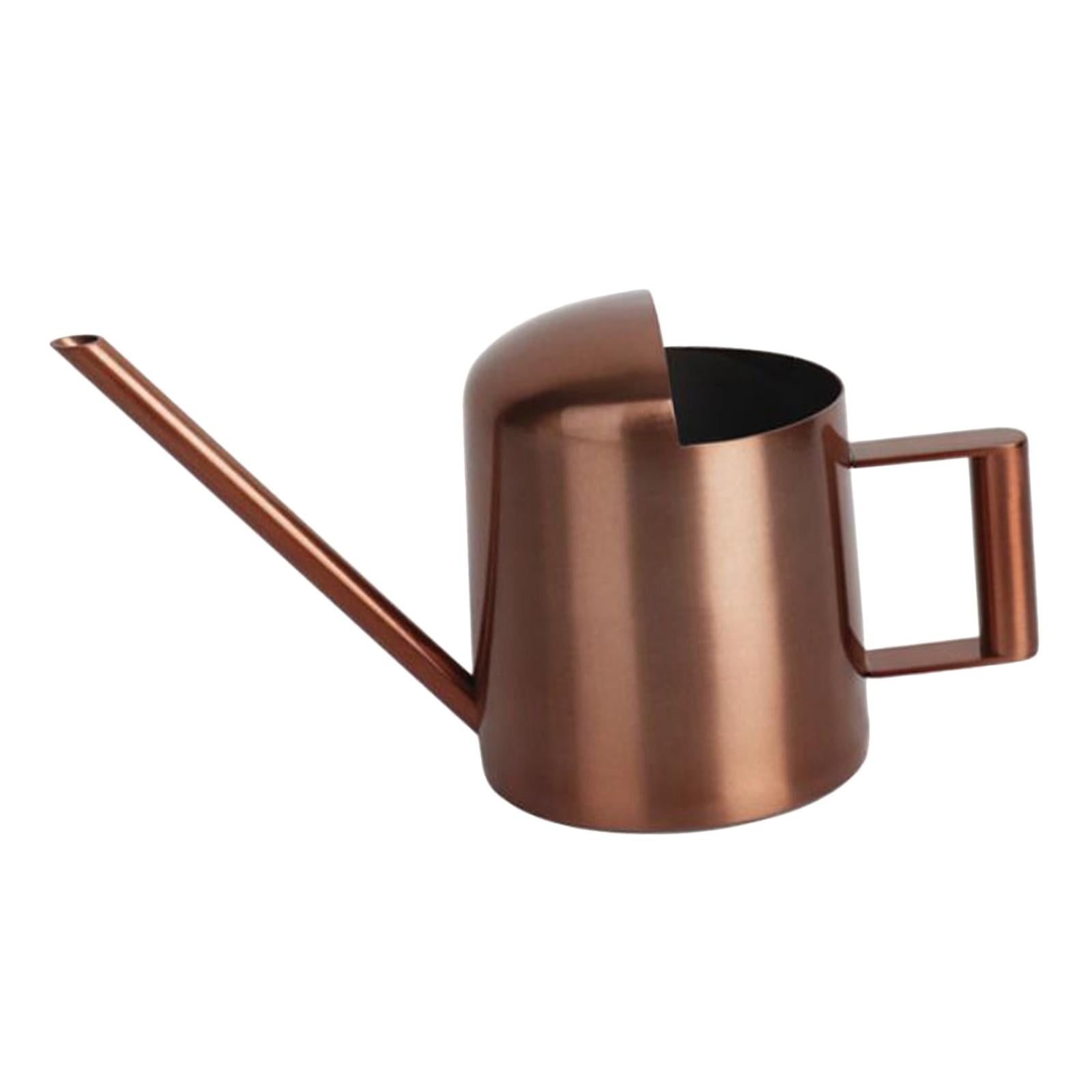 Nishiyuenyi Stainess Steel Watering Can Sprinkling Pot for Plants Herbs Copper