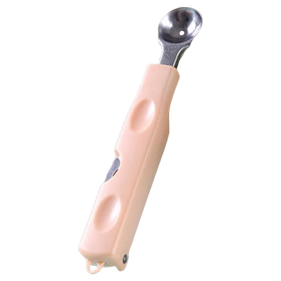 Nishiyuenyi Stainless Steel Melon Baller Fruits peeling Lightweight Professional Melon Tools Pink