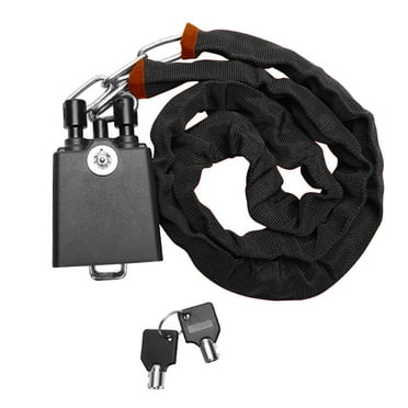 Nishiyuenyi Steering Wheel Lock Car Lock Device Practical Portable with Keys Seat Belt Locks Black