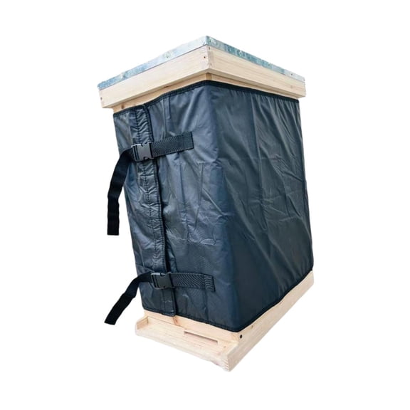 Nishiyuenyi Winter Bee Hive Wrap Canvas Insulation Cover Bee Accessories Insulation Wrap for For 8 and 10 Frame