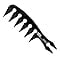 Nishman Hair Collection Comb 044